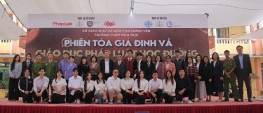 “Phiên tòa giả định và Giáo dục pháp luật học đường” - đưa pháp luật đến gần hơn với học sinh