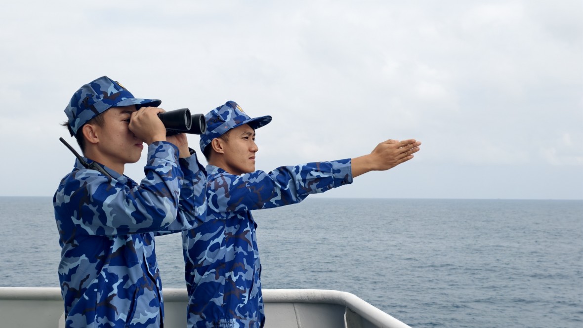 Cao điểm giữ vững bình yên biển đảo Tây Nam trong kỳ Đại hội Đảng tại BTL Vùng Cảnh sát biển 4