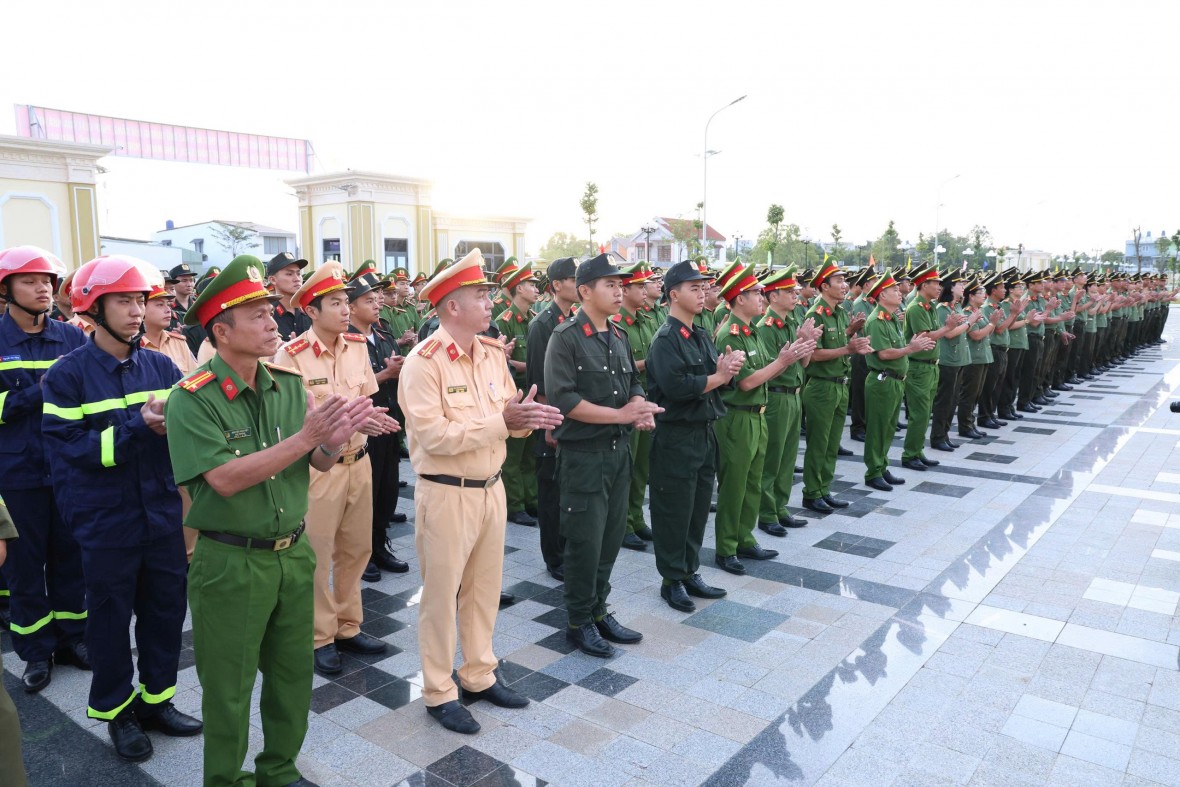 Công an tỉnh An Giang chủ động giữ vững ANTT, góp phần vào thành công Đại hội XIV của Đảng