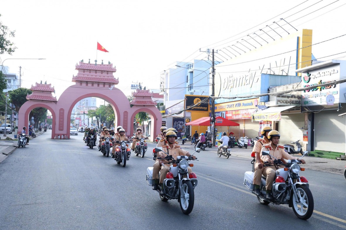 Công an tỉnh An Giang chủ động giữ vững ANTT, góp phần vào thành công Đại hội XIV của Đảng