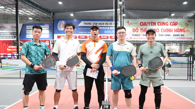 Sôi nổi Giải Pickleball Kim Cương và Captain Xứ Nghệ Master Championship 2026