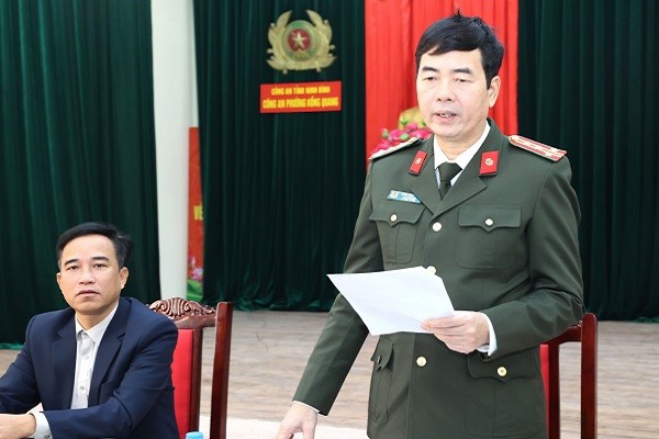 Công an tỉnh Ninh Bình tăng cường sự lãnh đạo của Đảng đối với công tác bảo đảm ANTT