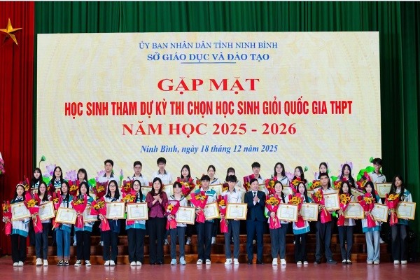 Ninh Bình tiếp tục khẳng định vị thế trên bản đồ giáo dục quốc gia