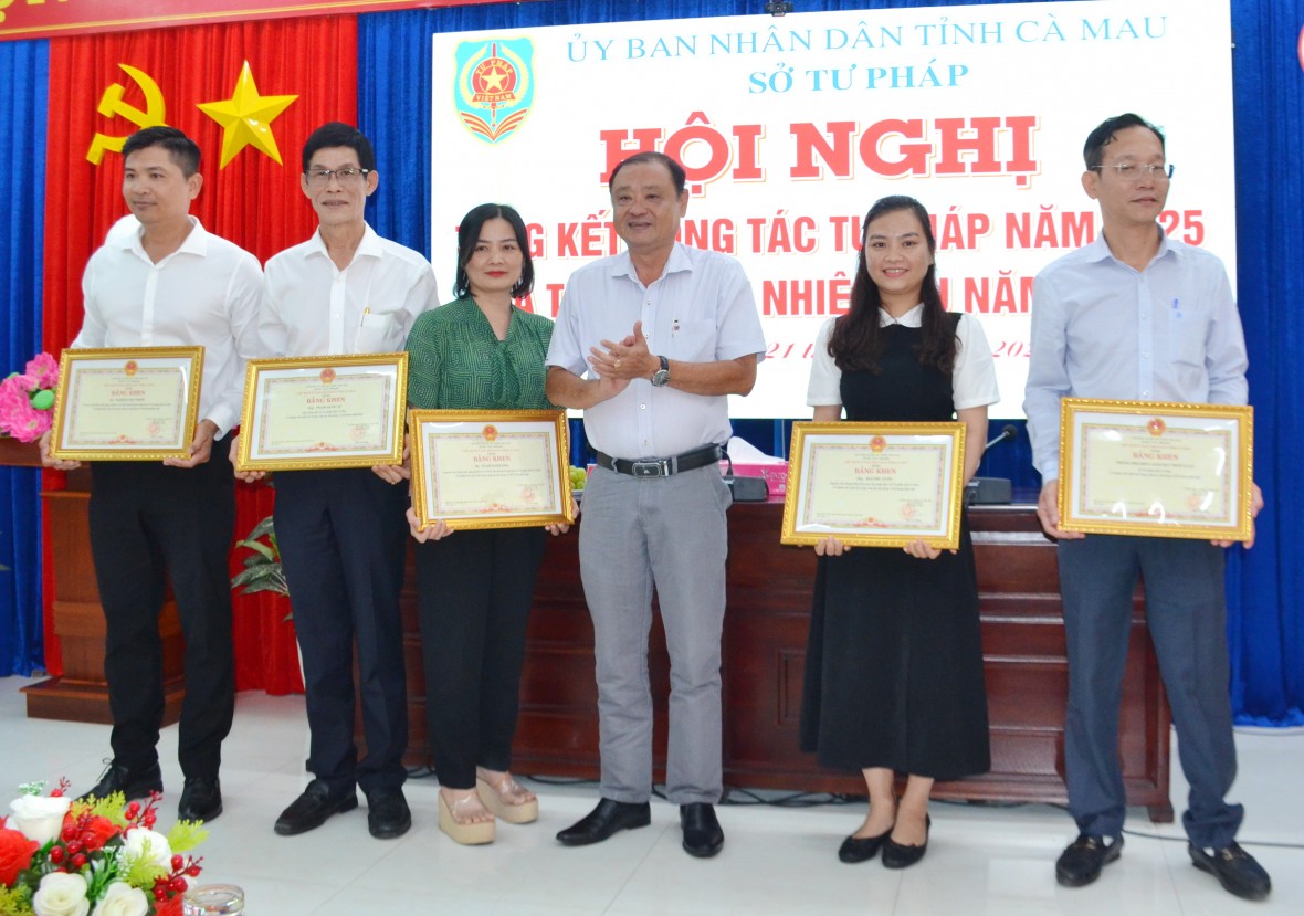 Ngành Tư pháp Cà Mau quyết tâm đổi mới, bứt phá trong giai đoạn mới