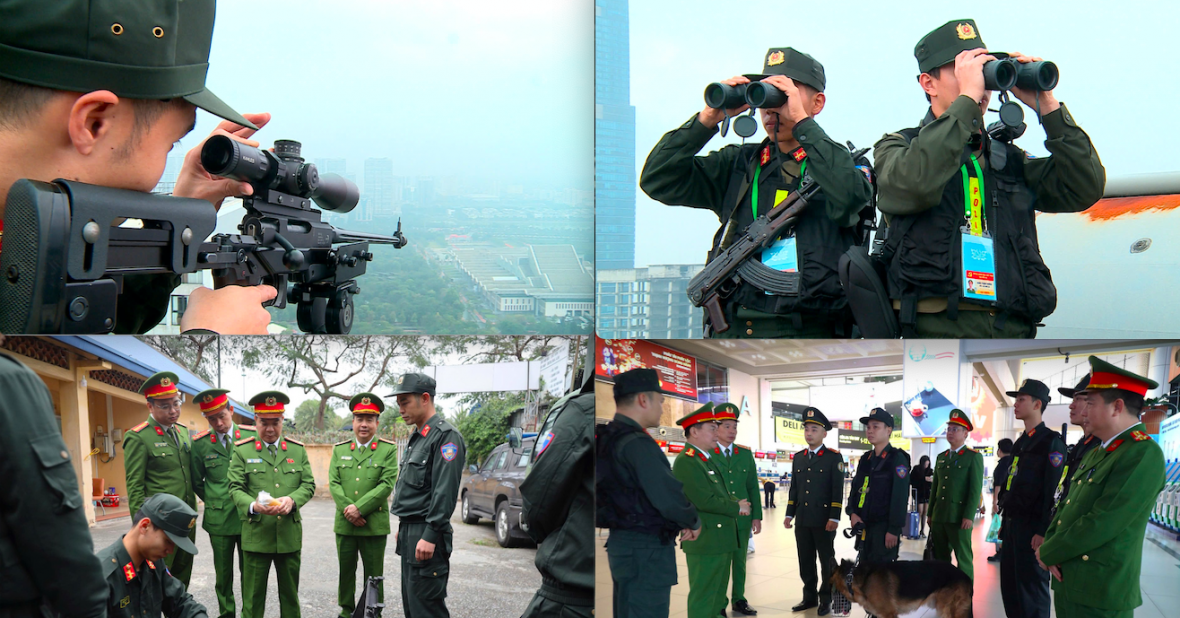 Bộ Tư lệnh Cảnh sát Cơ động bảo vệ tuyệt đối an ninh, an toàn sự kiện Đại hội XIV của Đảng