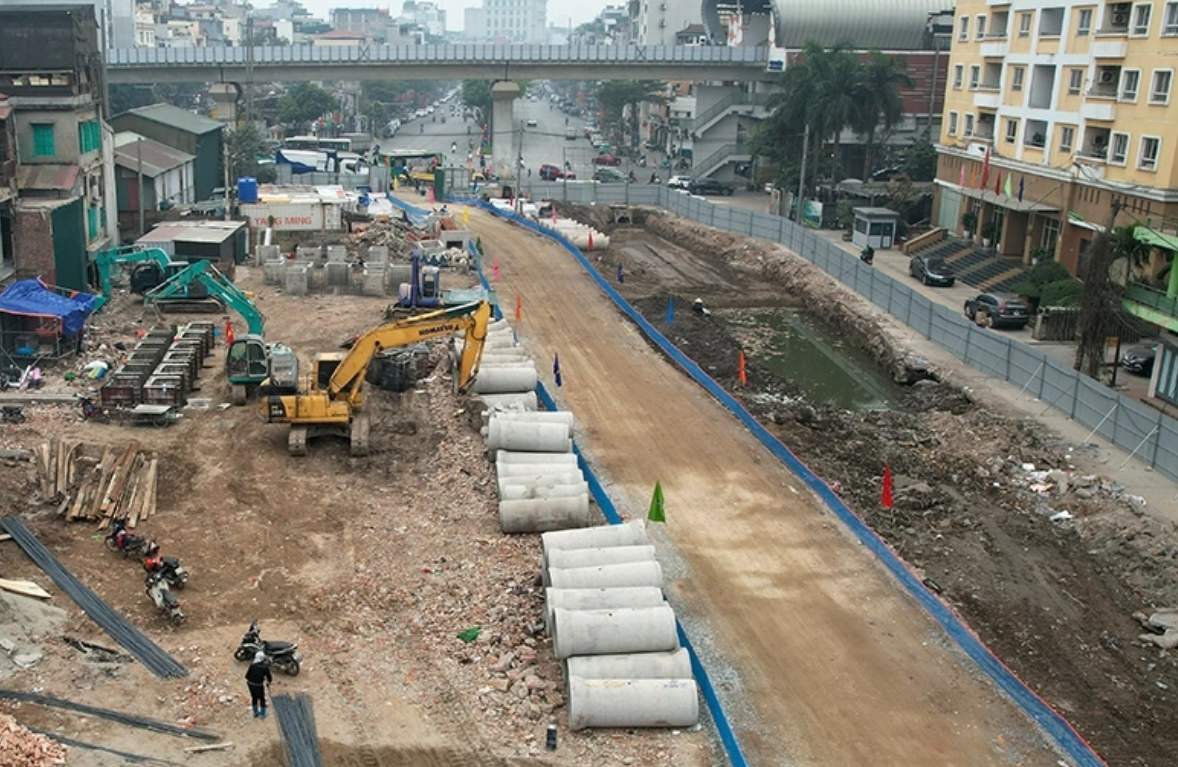 Hà Nội cấm ô tô chiều La Thành - Voi Phục: Phân luồng 3 hướng lớn, phục vụ thi công Vành đai 1