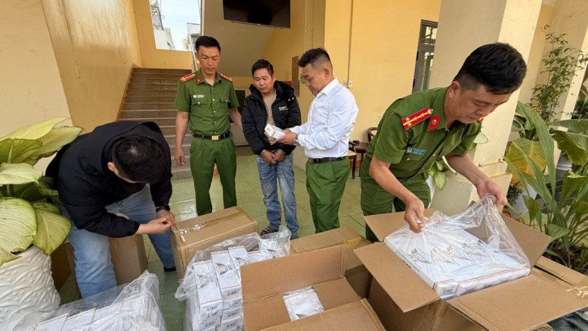 Đối tượng Hải cùng tang vật 