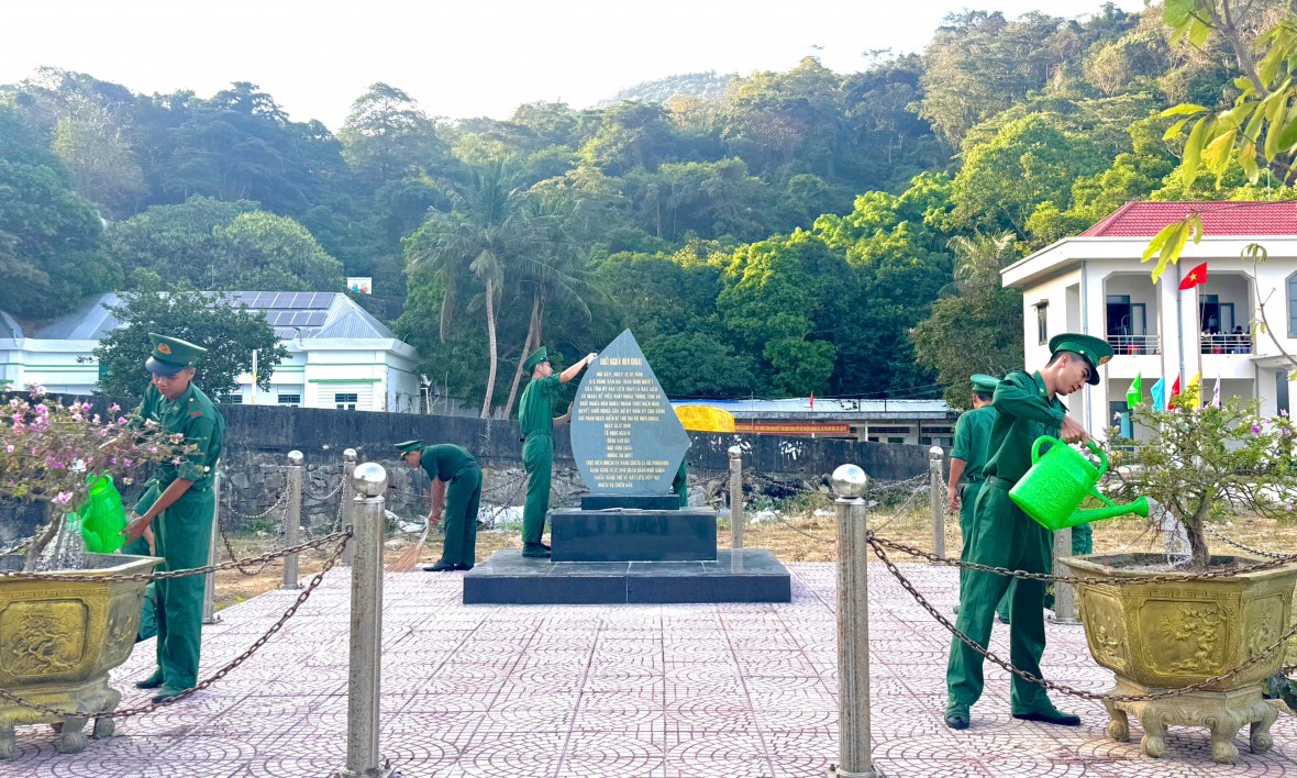 Tuổi trẻ BĐBP Cà Mau sôi nổi “Ngày Thanh niên cùng hành động” chào mừng Đại hội XIV của Đảng