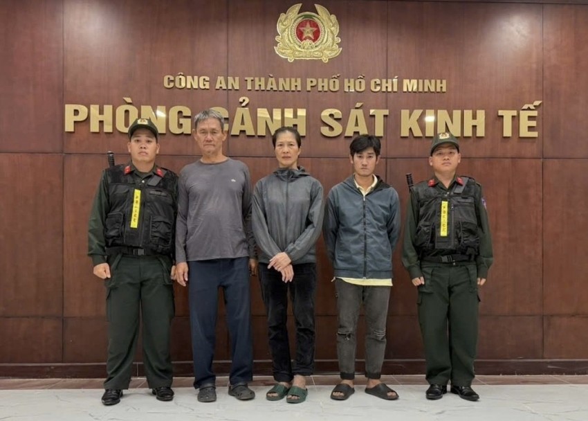 Các đối tượng bị khởi tố