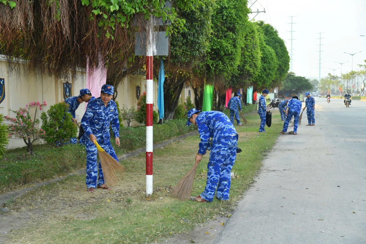 Tuổi trẻ BTL Vùng Cảnh sát biển 4: Sôi nổi các hoạt động 