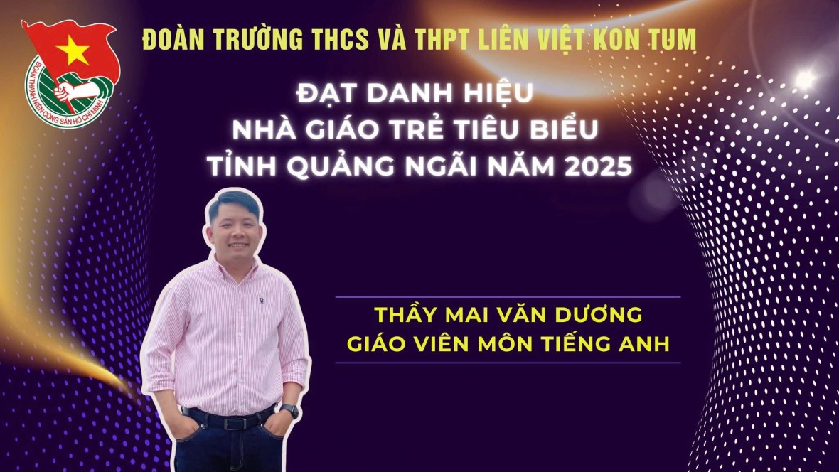 Tấm gương học tập để hội nhập của thầy giáo trẻ ở Quảng Ngãi