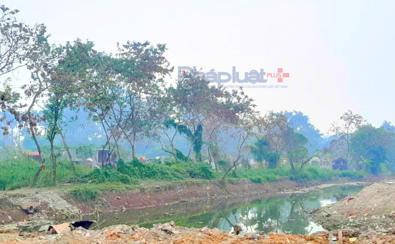 Hiện trạng khu đất làm công viên - nơi khởi đầu cho Trục đại lộ cảnh quan sông Hồng