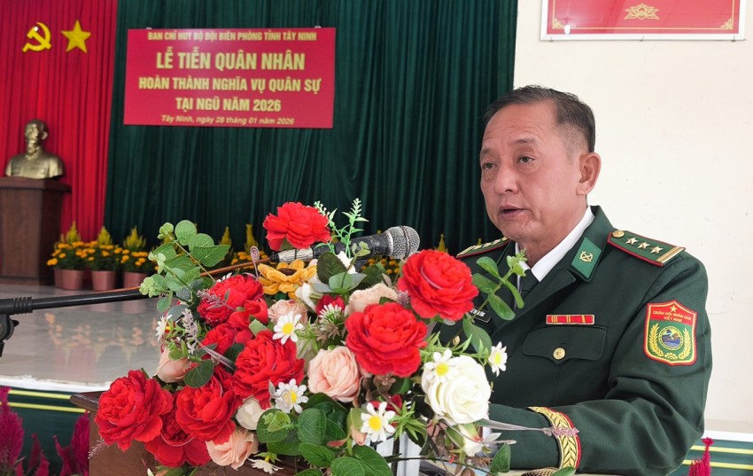 BĐBP Tây Ninh: 394 quân nhân hoàn thành nghĩa vụ quân sự trở về địa phương