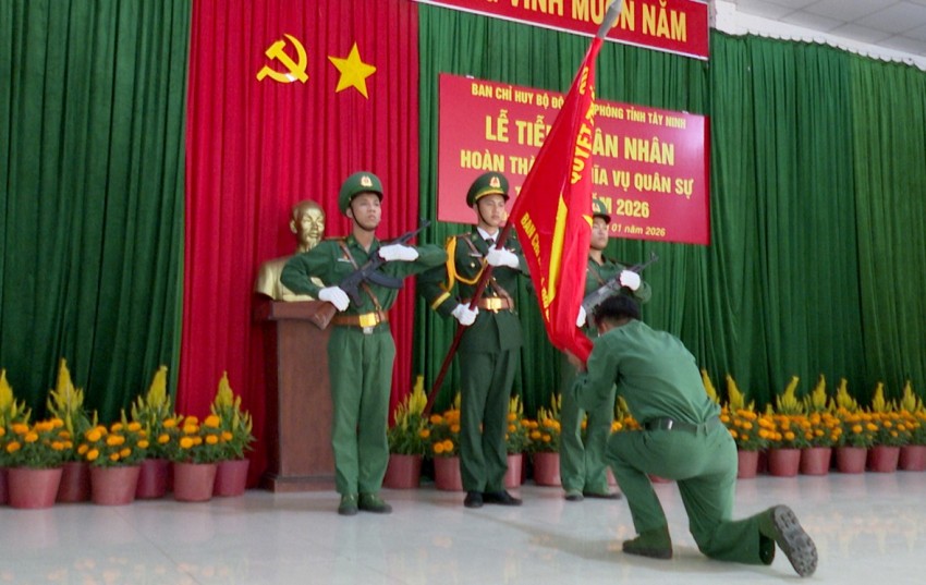 BĐBP Tây Ninh: 394 quân nhân hoàn thành nghĩa vụ quân sự trở về địa phương