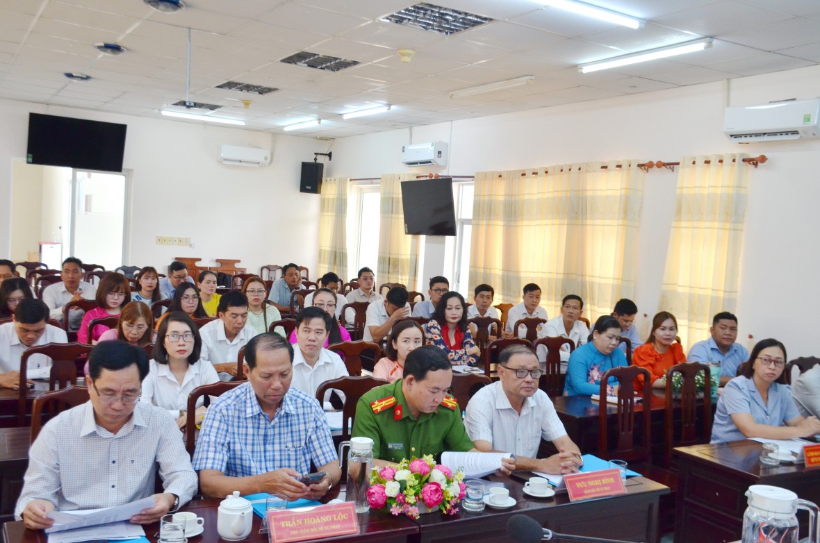 Trợ giúp pháp lý Cà Mau: Chủ động kiện toàn tổ chức, lấy chất lượng làm thước đo