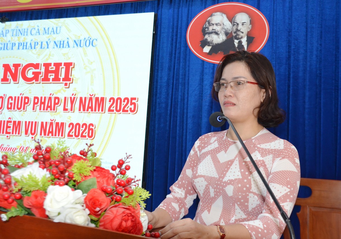 Trợ giúp pháp lý Cà Mau: Chủ động kiện toàn tổ chức, lấy chất lượng làm thước đo