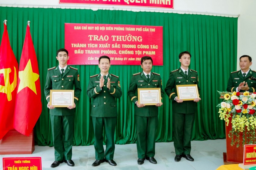 BĐBP TP Cần Thơ xử lý 11 vụ vi phạm trong cao điểm phòng, chống tội phạm trên biên giới biển