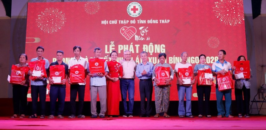 Đồng Tháp: Lễ phát động phong trào Tết Nhân ái - Xuân Bính Ngọ 2026 Đồng Tháp: Lễ phát động phong trào Tết Nhân ái - Xuân Bính Ngọ 2026