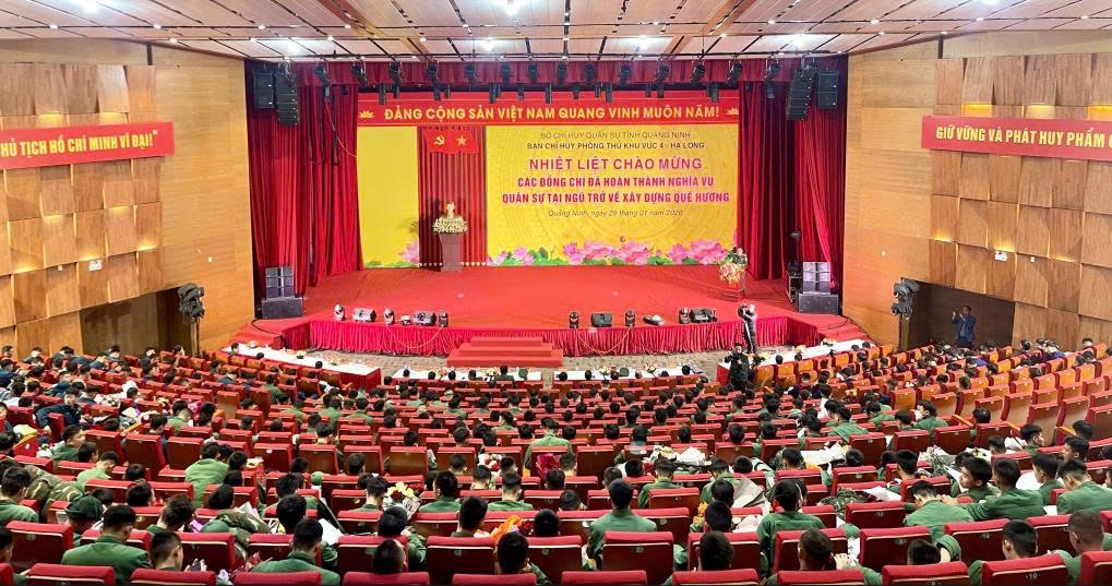 Quang cảnh buổi lễ.