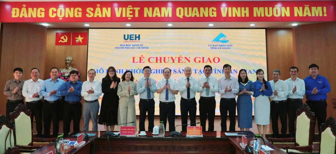 Chuyển giao mô hình khởi nghiệp sáng tạo tỉnh An Giang