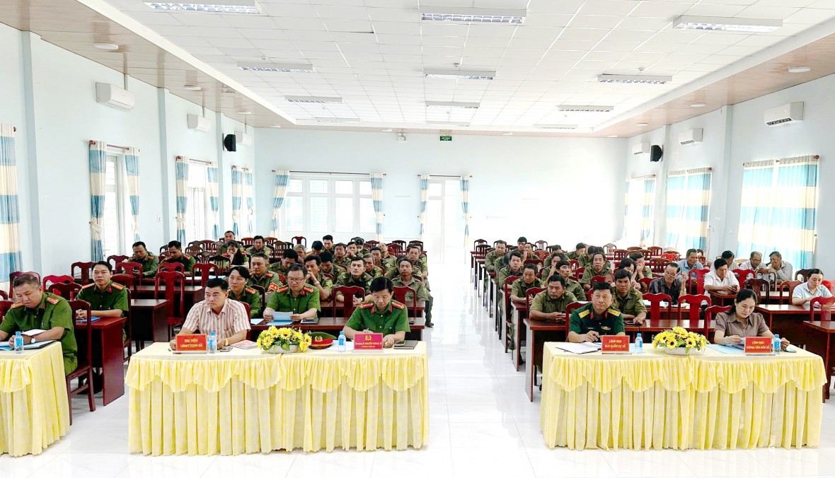 Cà Mau: Công an xã Hưng Hội tổng kết công tác bảo vệ an ninh, trật tự ở cơ sở năm 2025
