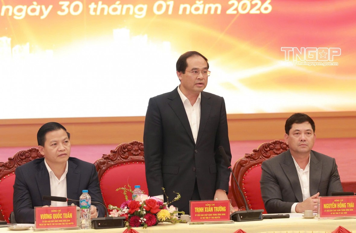 Bắc Ninh - Thái Nguyên - Phú Thọ: Chung ý tưởng, chung khát vọng, tiên phong kết nối, đồng hành phát triển Bắc Ninh - Thái Nguyên - Phú Thọ: Chung ý tưởng, chung khát vọng, tiên phong kết nối, đồng hành phát triển