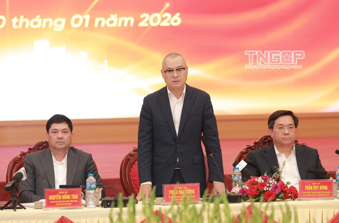 Bắc Ninh - Thái Nguyên - Phú Thọ: Chung ý tưởng, chung khát vọng, tiên phong kết nối, đồng hành phát triển Bắc Ninh - Thái Nguyên - Phú Thọ: Chung ý tưởng, chung khát vọng, tiên phong kết nối, đồng hành phát triển