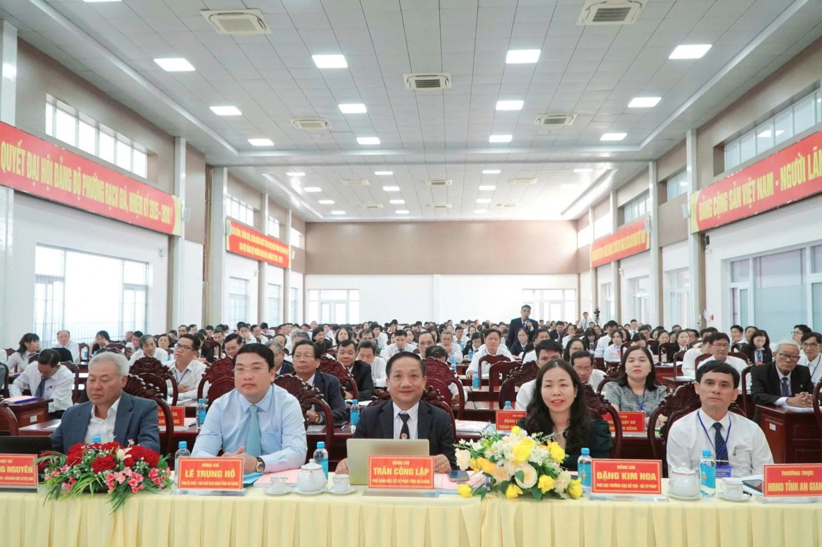Đoàn Luật sư tỉnh An Giang tổ chức Đại hội lần thứ I, nhiệm kỳ 2026 - 2031 Đoàn Luật sư tỉnh An Giang tổ chức Đại hội lần thứ I, nhiệm kỳ 2026 - 2031