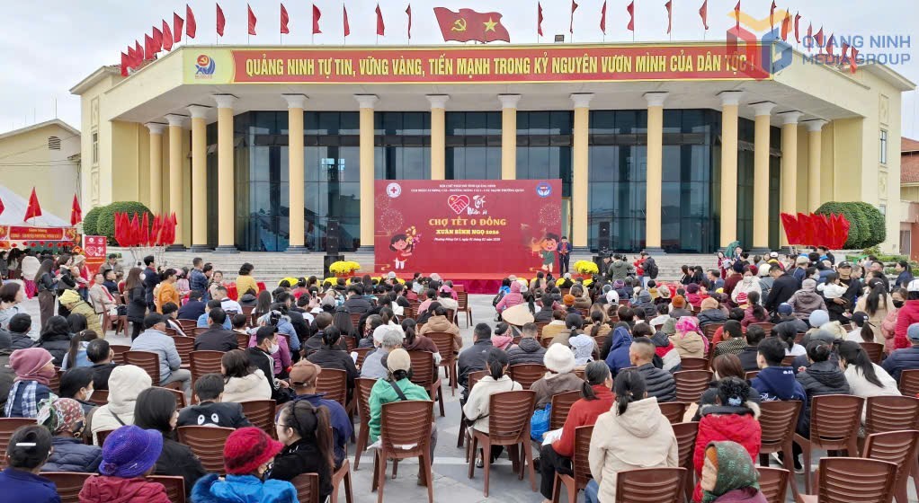 “Chợ Tết 0 đồng” mang Xuân ấm đến 200 hộ khó khăn ở Móng Cái