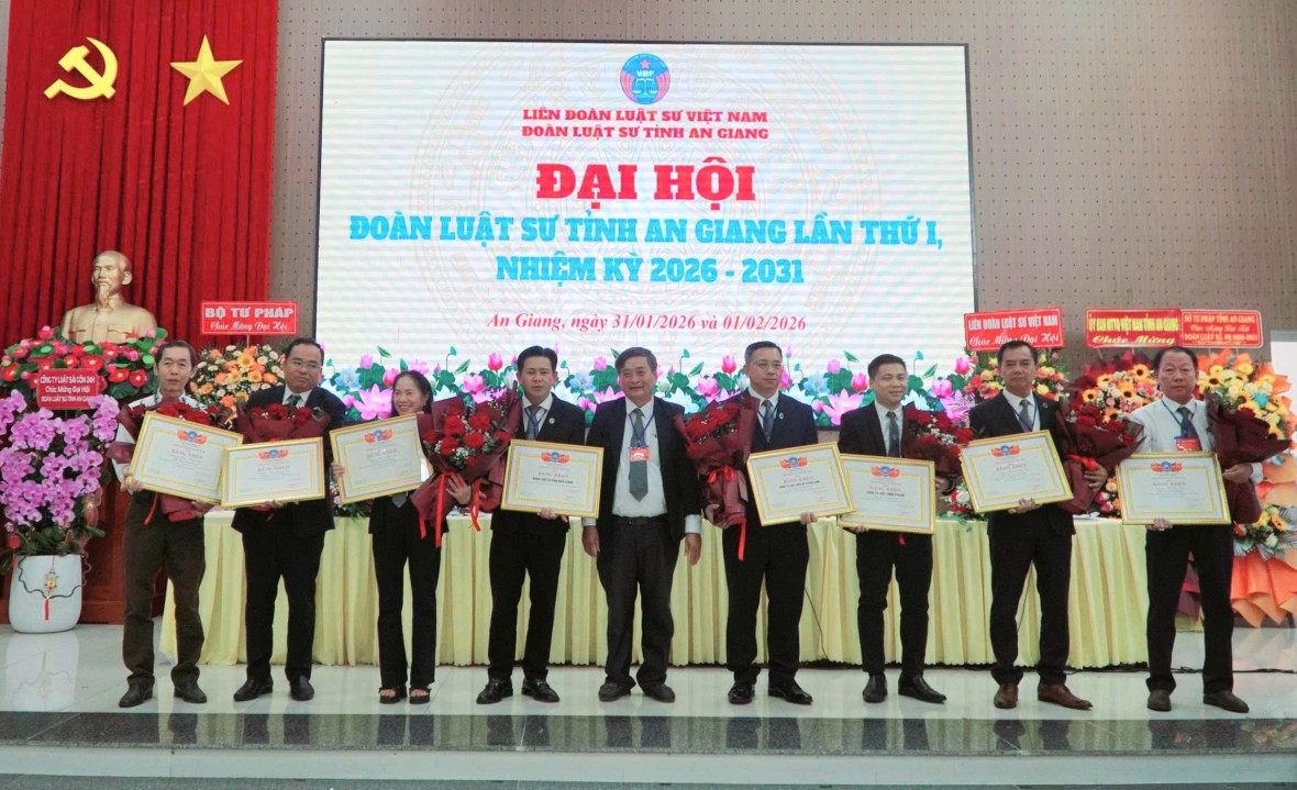 Luật sư Phạm Anh Vũ giữ chức Chủ nhiệm Đoàn Luật sự tỉnh An Giang nhiệm kỳ 2026 - 2031