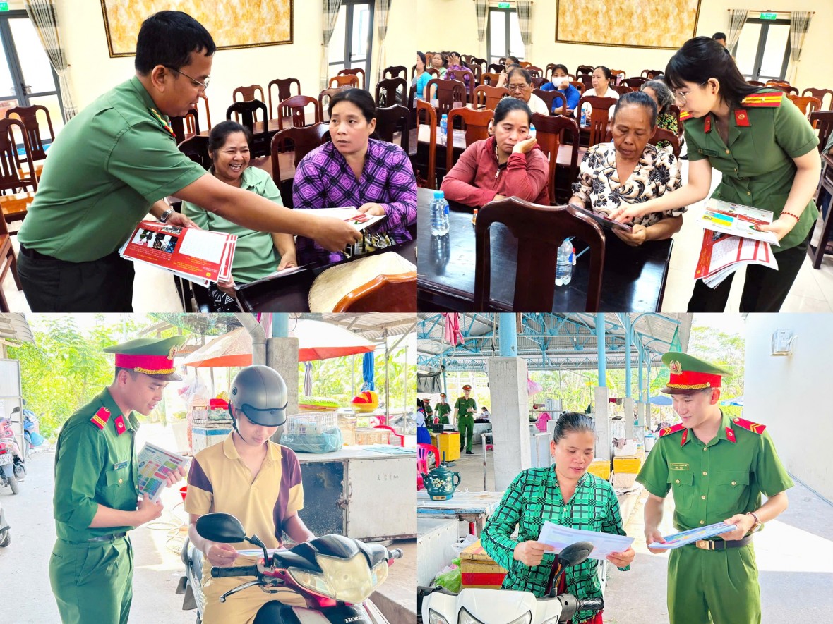 Công an Cà Mau: Lan tỏa Xuân nghĩa tình, bồi đắp thế trận an ninh Nhân dân từ cơ sở