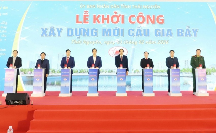 Cầu Gia Bảy khởi công, tạo tuyến kết nối chiến lược qua sông Cầu Cầu Gia Bảy khởi công, tạo tuyến kết nối chiến lược qua sông Cầu