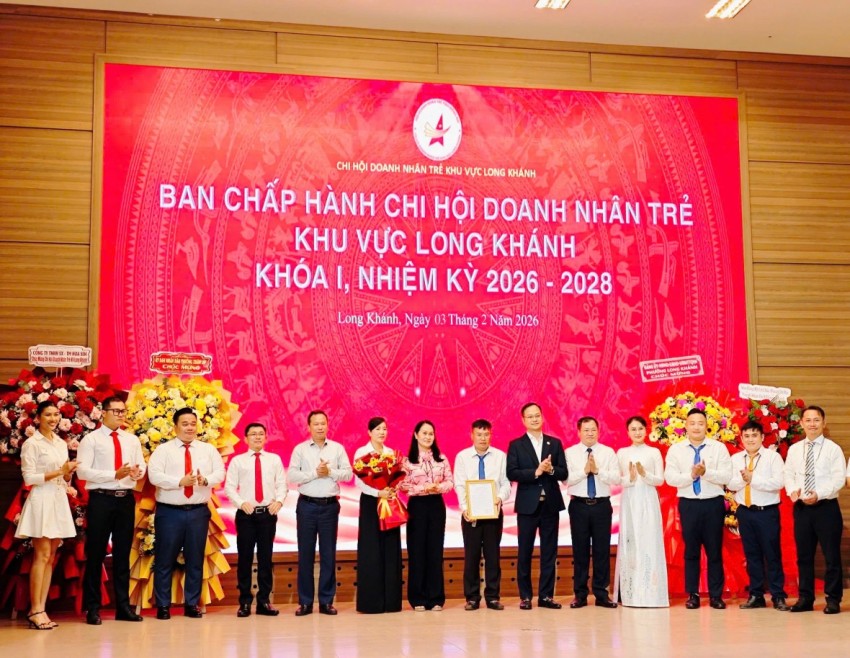 Hội Doanh nhân trẻ Đồng Nai ra mắt Chi hội khu vực Long Khánh