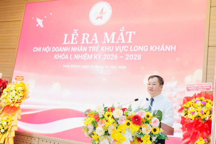 Hội Doanh nhân trẻ Đồng Nai ra mắt Chi hội khu vực Long Khánh