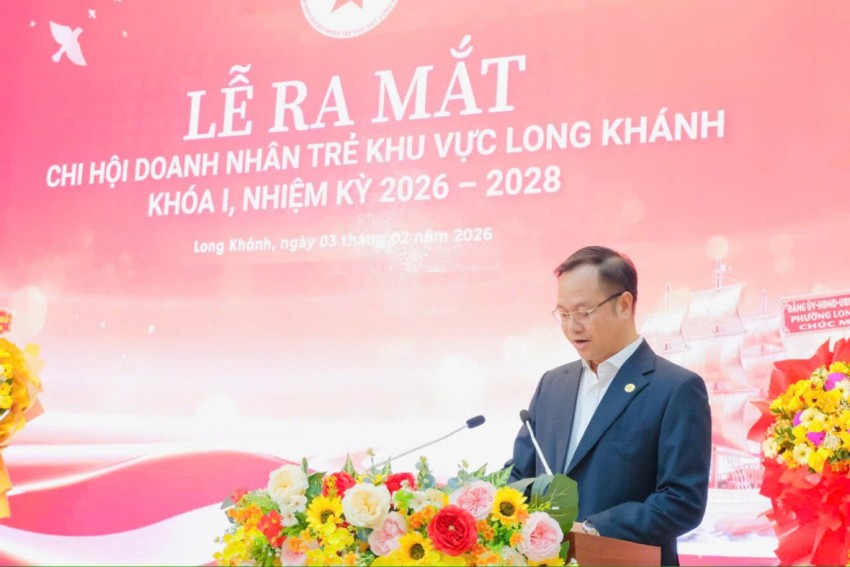 Hội Doanh nhân trẻ Đồng Nai ra mắt Chi hội khu vực Long Khánh