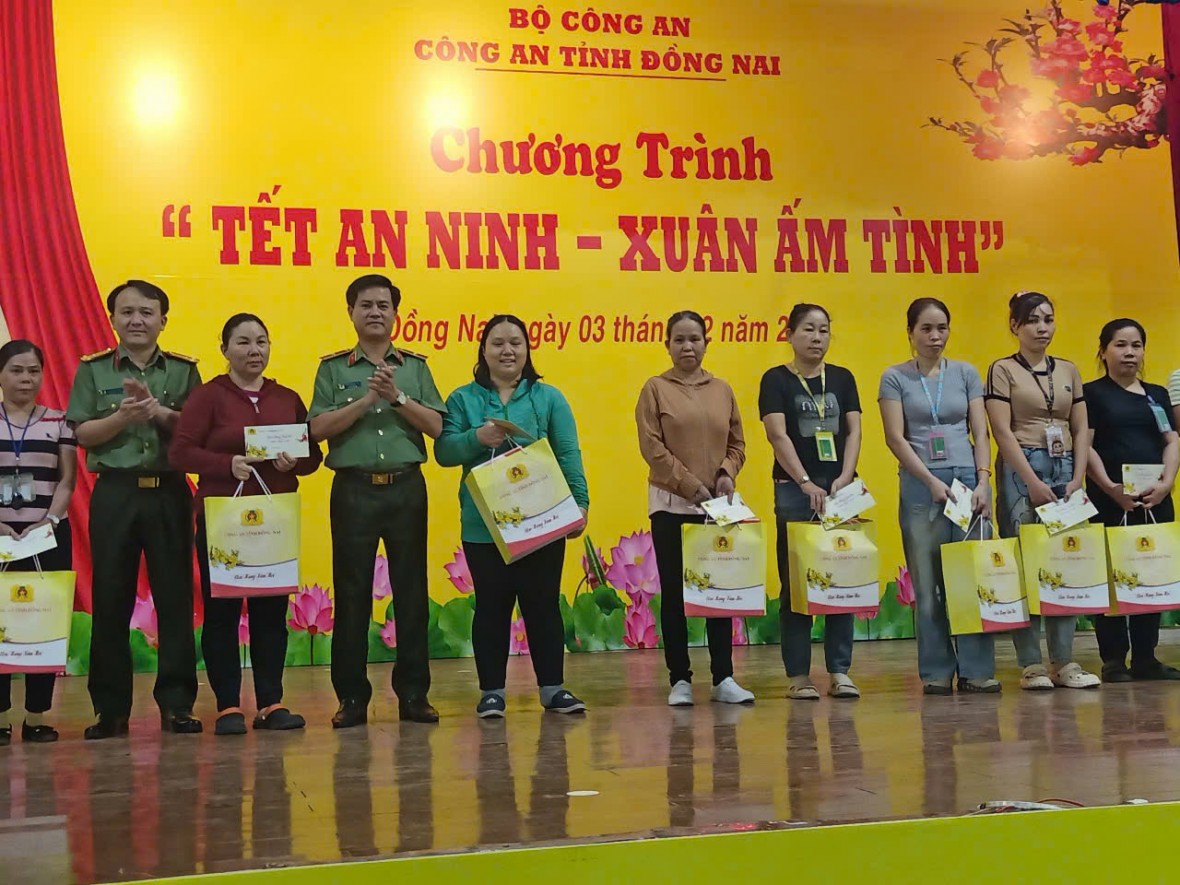 Xuân sẻ chia lan tỏa khắp Đồng Nai