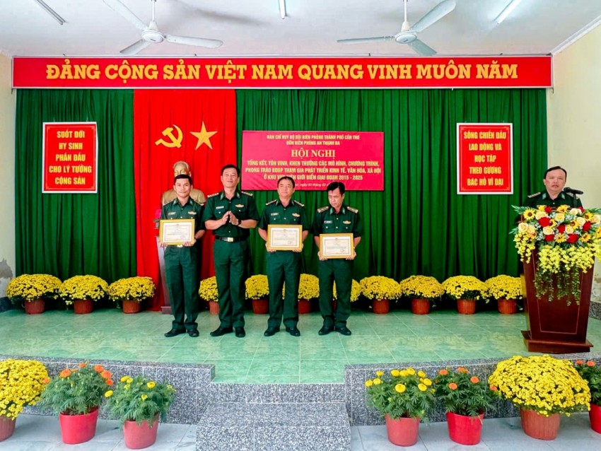 Cần Thơ: Đồn Biên phòng An Thạnh Ba phát huy hiệu quả các mô hình tham gia phát triển kinh tế – xã hội địa phương