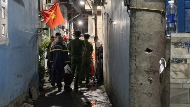 Căn nhà nằm trong hẻm sâu đường Tô Ký.