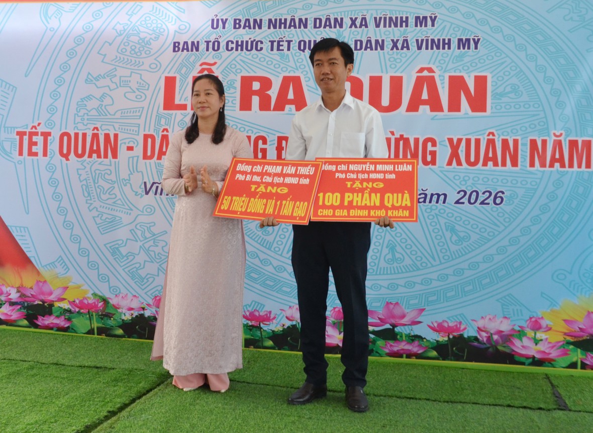 Tết Quân - Dân ở xã Vĩnh Mỹ (Cà Mau): Thắm tình quân dân, nghĩa tình cách mạng