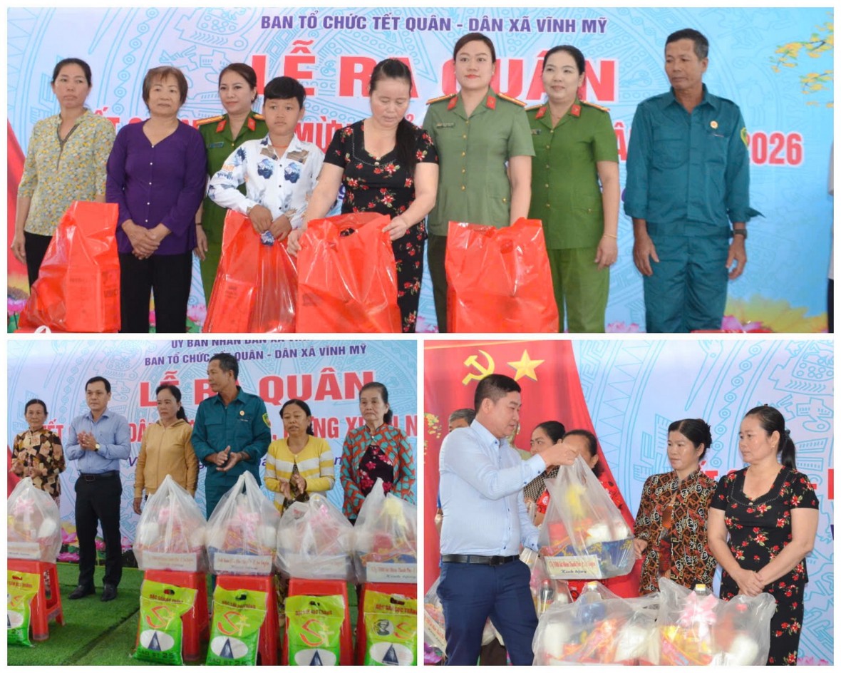 Tết Quân - Dân ở xã Vĩnh Mỹ (Cà Mau): Thắm tình quân dân, nghĩa tình cách mạng