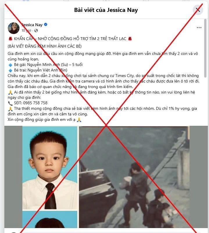 Công an thành phố Hà Nội chính thức lên tiếng vụ việc 