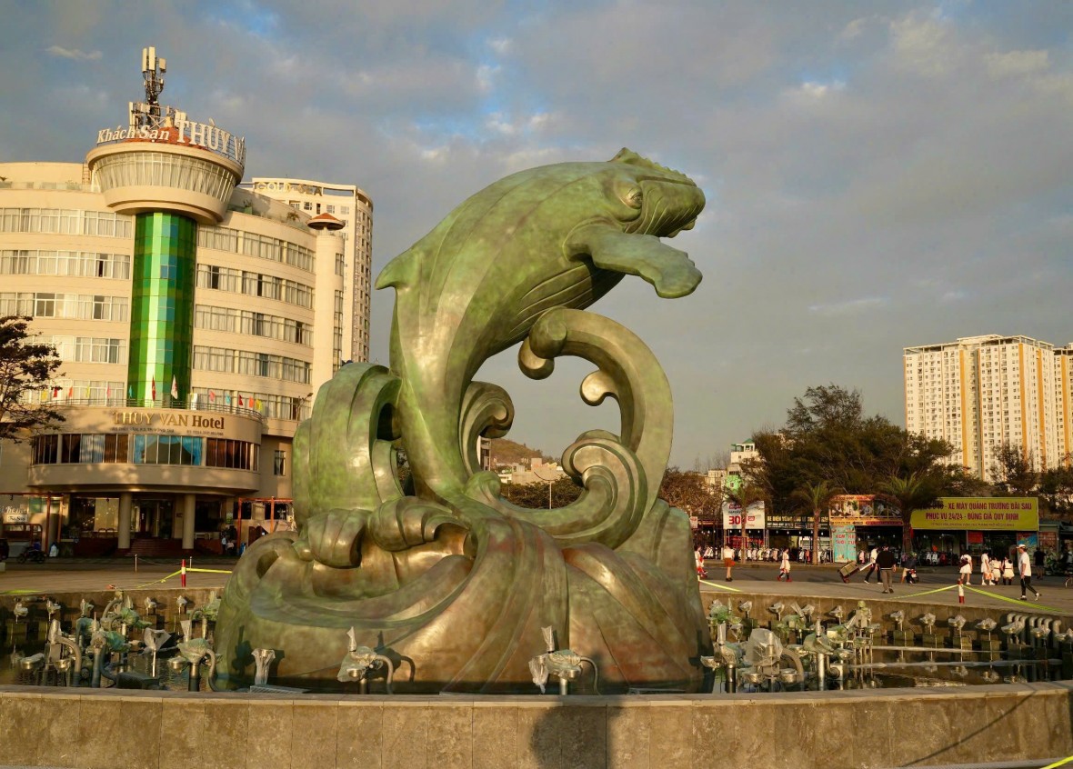 Biểu tượng Cá Ông mới ở Vũng Tàu vào giai đoạn vận hành thử nghiệm