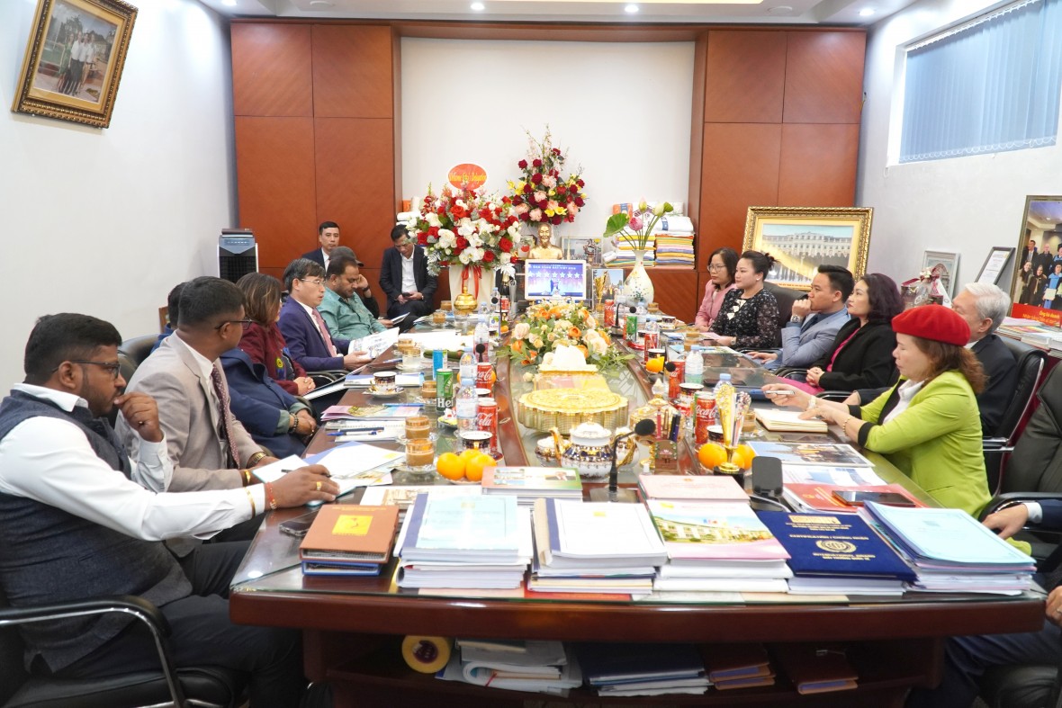 Tăng cường kết nối doanh nghiệp Việt Nam - Ấn Độ: Đoàn công tác Ấn Độ thăm và làm việc tại Bitexco Nam Long