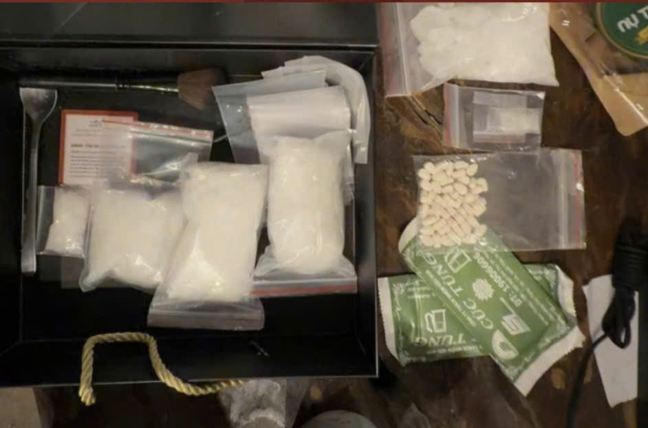 Công an Lâm Đồng phối hợp triệt phá đường dây ma túy liên tỉnh, thu giữ hơn nửa kg ketamine trước Tết