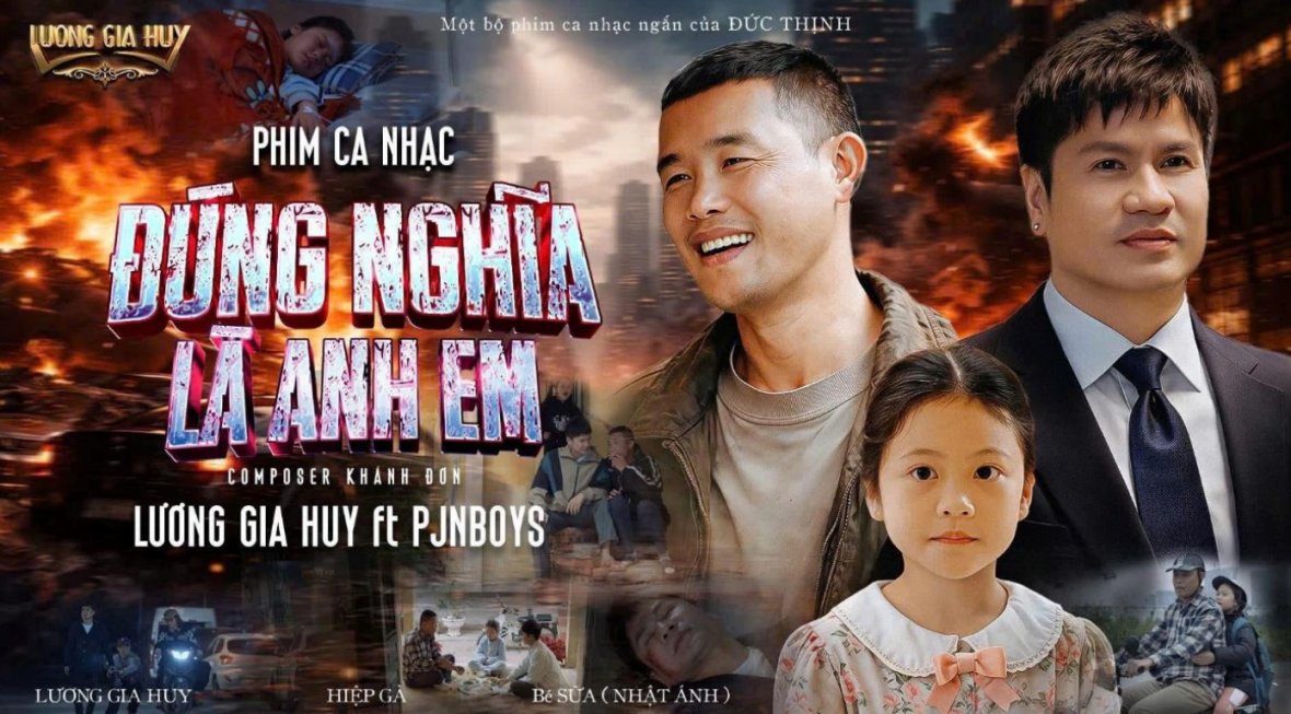 Ca sĩ Lương Gia Huy ra mắt MV “Đúng nghĩa là anh em”: 5 năm ấp ủ cho một giá trị nhân văn