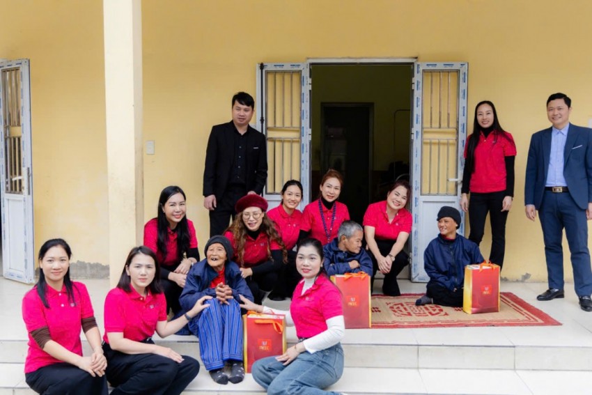 “Hành Trình Sẻ Chia Yêu Thương”: IWEC mang mùa xuân ấm áp đến Trung tâm Bảo trợ Xã hội Hà Nam
