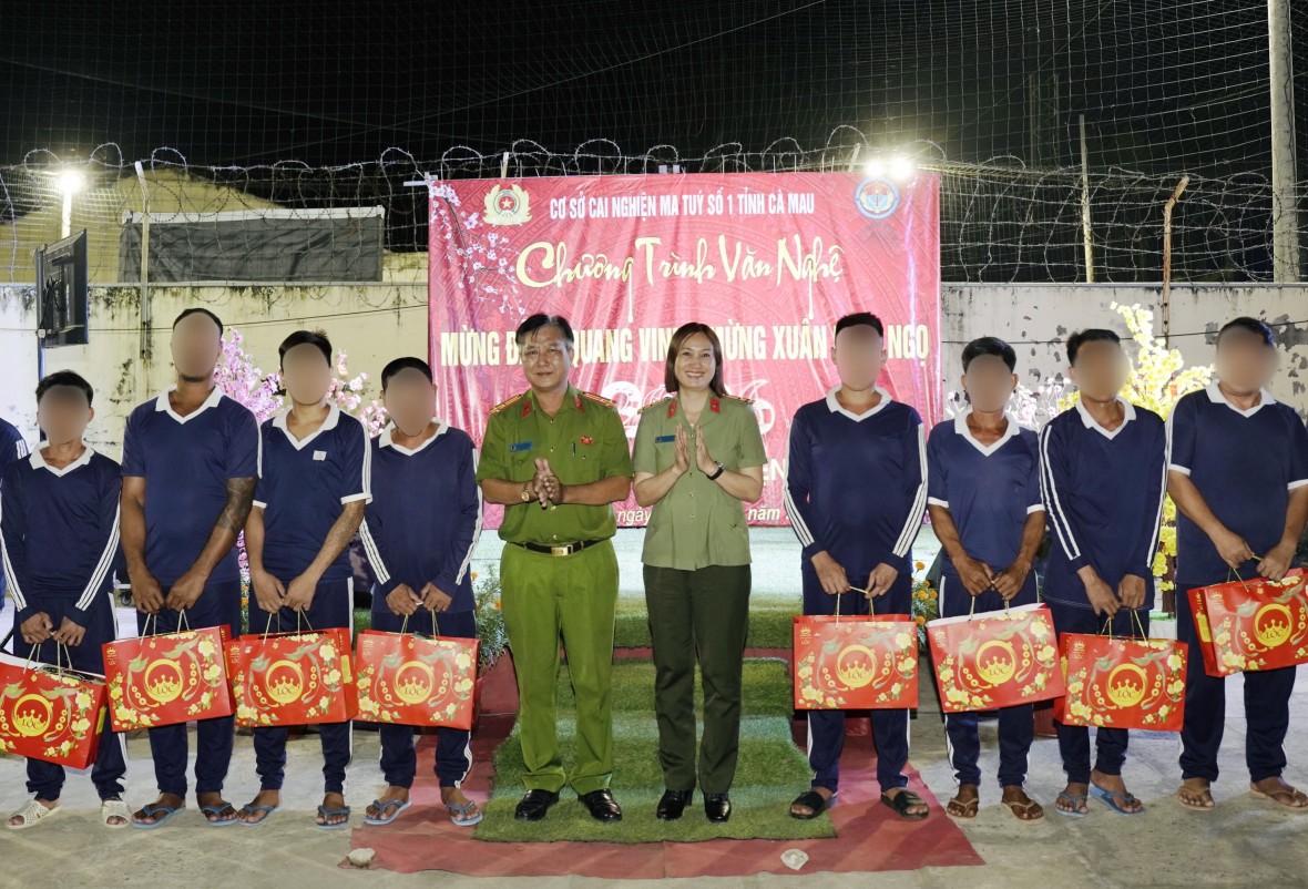 Cà Mau: Lan tỏa tinh thần nhân văn tại Cơ sở cai nghiện ma túy số 1