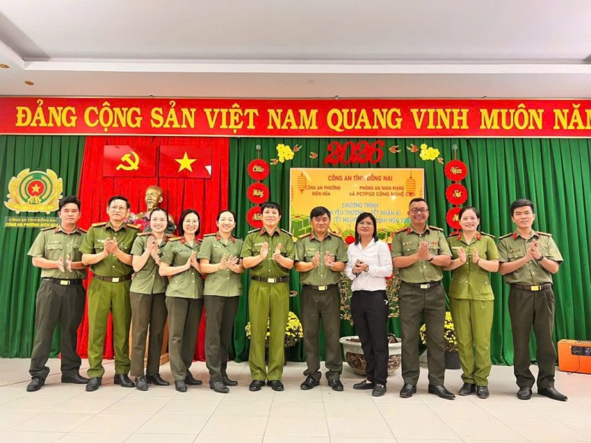 Công an Đồng Nai lan tỏa phong trào “Tết vì người nghèo” – Trao yêu thương, đón Xuân Bính Ngọ 2026