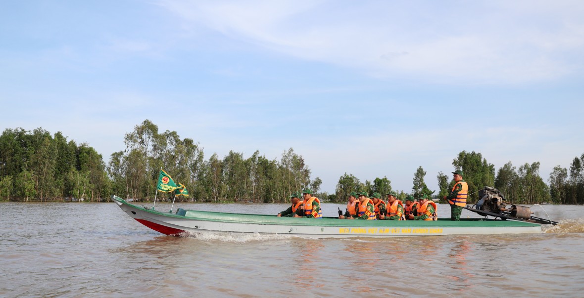 Biên phòng An Giang - giữ hồn Xuân nơi biên giới
