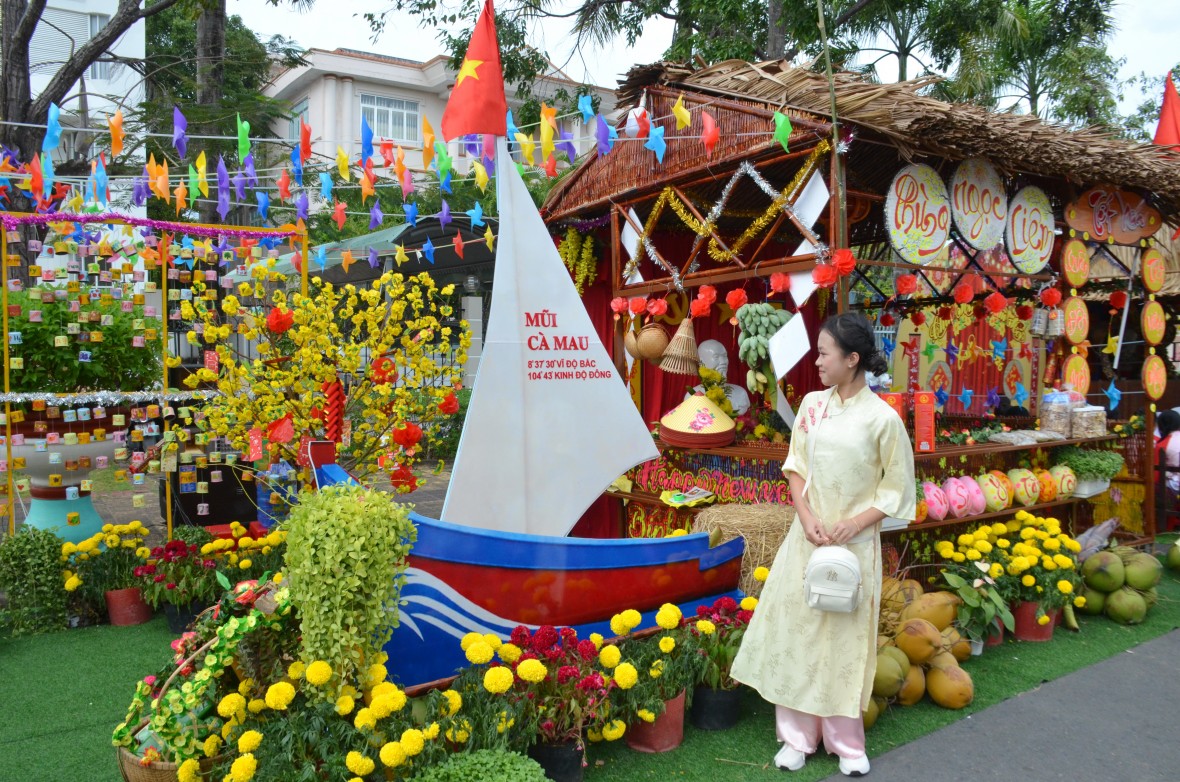 Phường Bạc Liêu (Cà Mau): Tái hiện hồn Tết Nam Bộ trong không gian phát triển mới